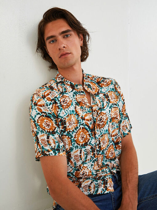 پیراهن آستین کوتاه مردانه ال سی وایکیکی