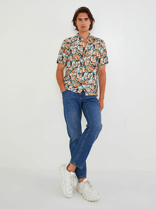 پیراهن آستین کوتاه مردانه ال سی وایکیکی