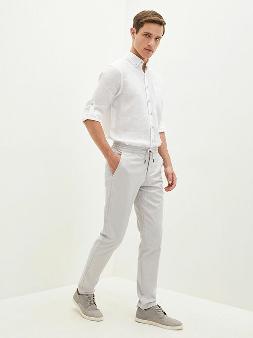 شلوار کتان مردانه ال سی وایکیکی