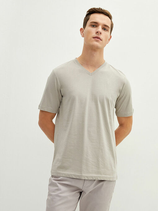 تی شرت آستین کوتاه مردانه ال سی وایکیکی