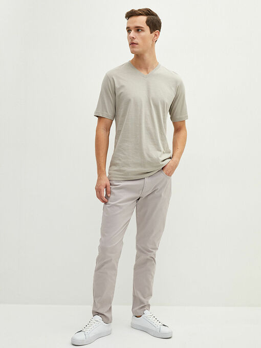 تی شرت آستین کوتاه مردانه ال سی وایکیکی