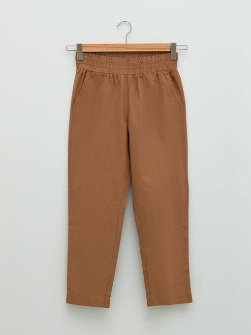 شلوار کتان زنانه ال سی وایکیکی