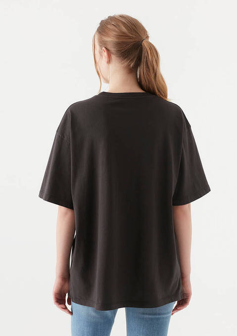 تی شرت آستین کوتاه زنانه ماوی