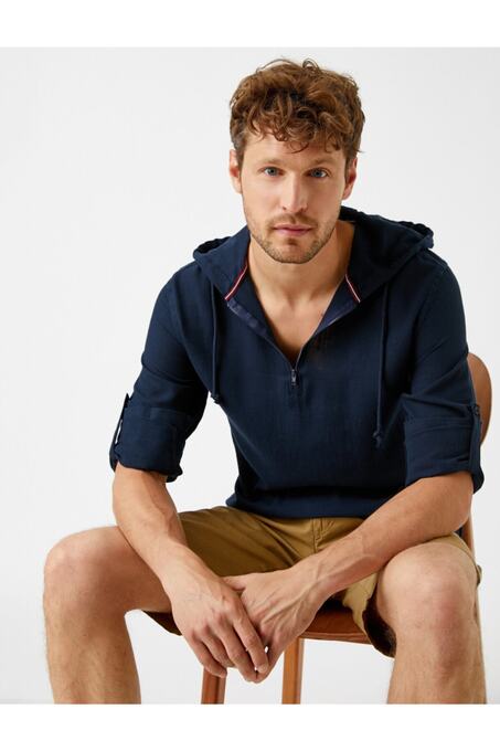 تی شرت آستین بلند مردانه کوتون