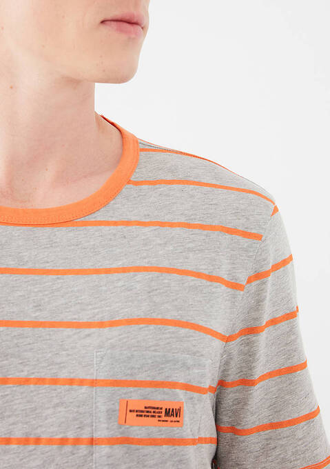 تی شرت آستین کوتاه مردانه ماوی