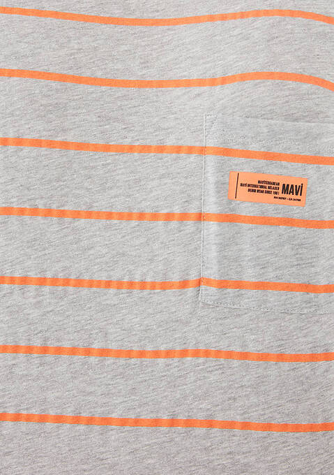 تی شرت آستین کوتاه مردانه ماوی