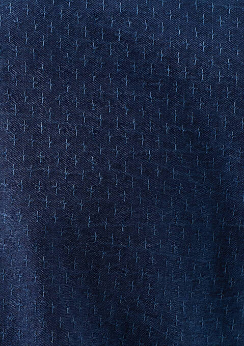 پیراهن آستین بلند مردانه ماوی