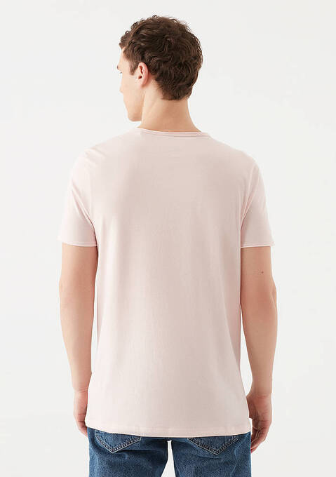 تی شرت آستین کوتاه مردانه ماوی