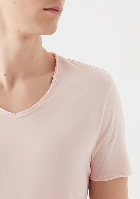 تی شرت آستین کوتاه مردانه ماوی