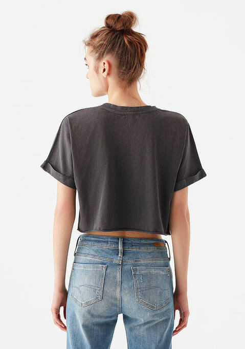 تی شرت آستین کوتاه زنانه ماوی