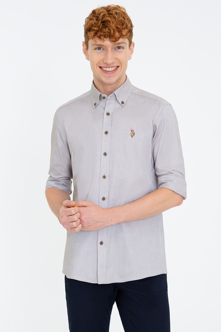 پیراهن آستین بلند مردانه یو اس پولو