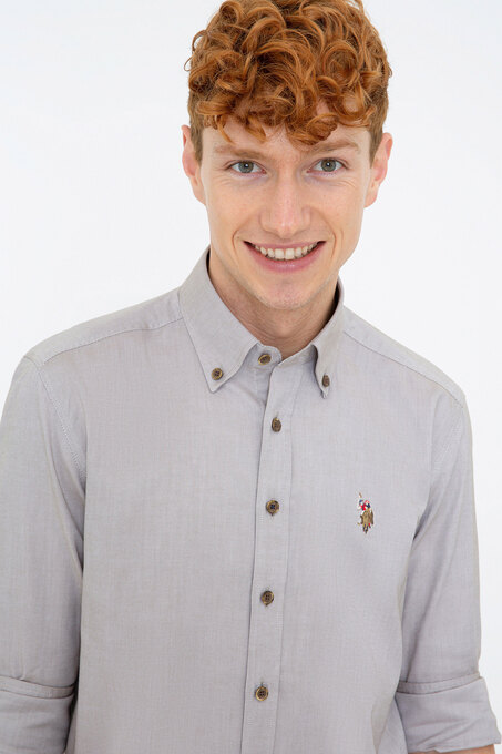 پیراهن آستین بلند مردانه یو اس پولو