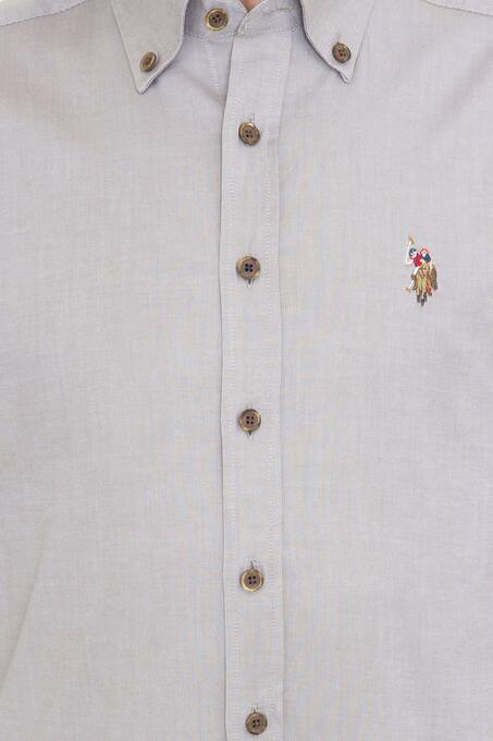 پیراهن آستین بلند مردانه یو اس پولو