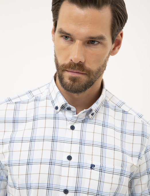 پیراهن آستین کوتاه مردانه پیر کاردین