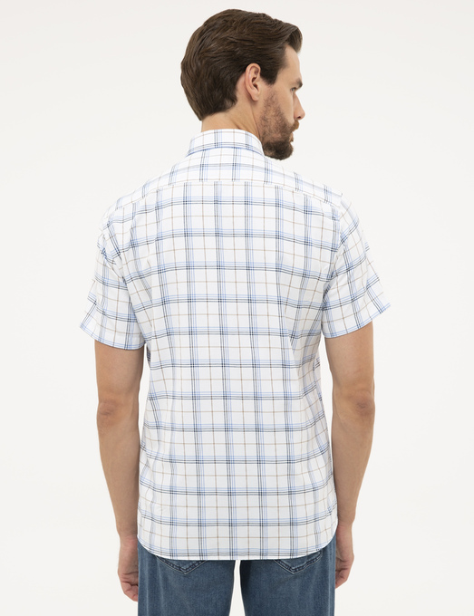 پیراهن آستین کوتاه مردانه پیر کاردین