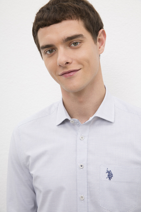 پیراهن آستین بلند مردانه یو اس پولو