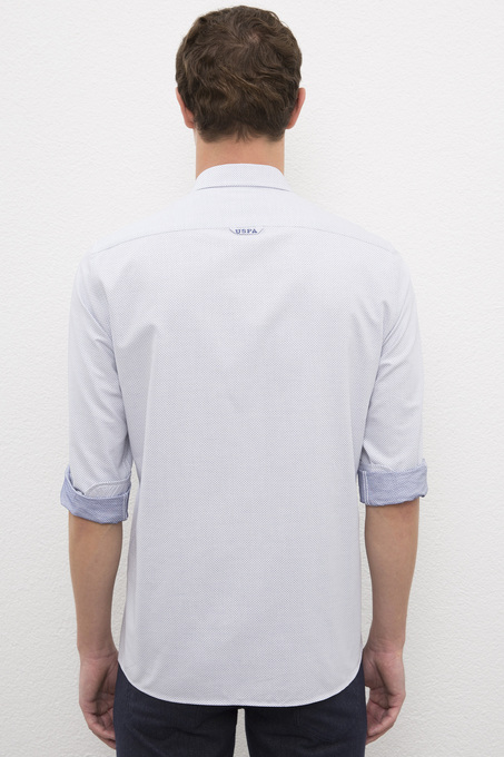 پیراهن آستین بلند مردانه یو اس پولو