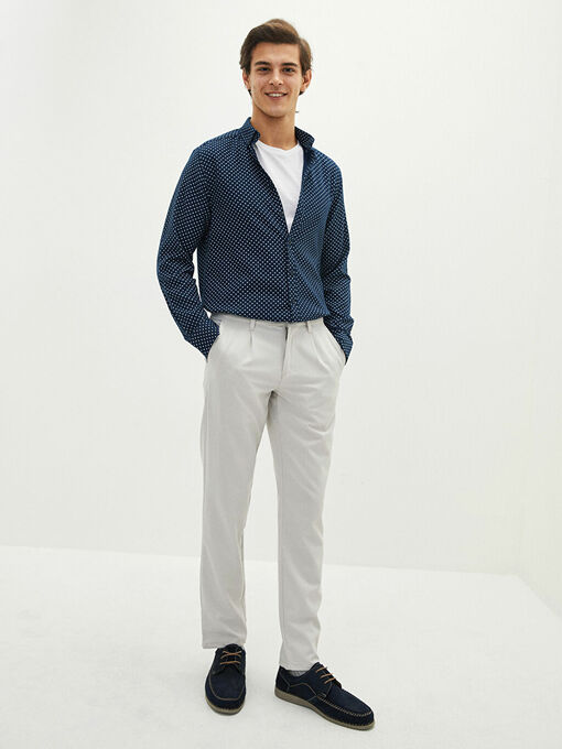 پیراهن آستین بلند مردانه ال سی وایکیکی