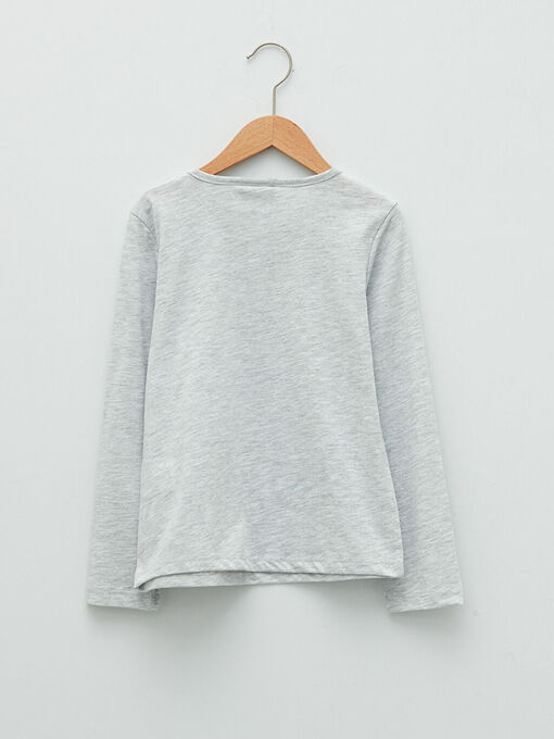 تی شرت آستین بلند بچه‌گانه ال سی وایکیکی