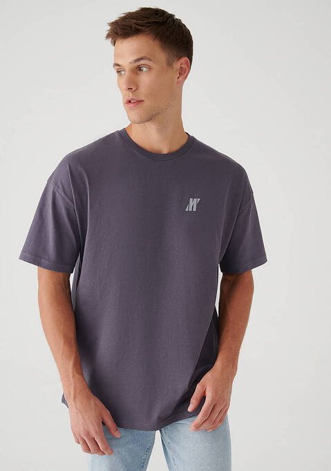 تی شرت آستین کوتاه مردانه ماوی