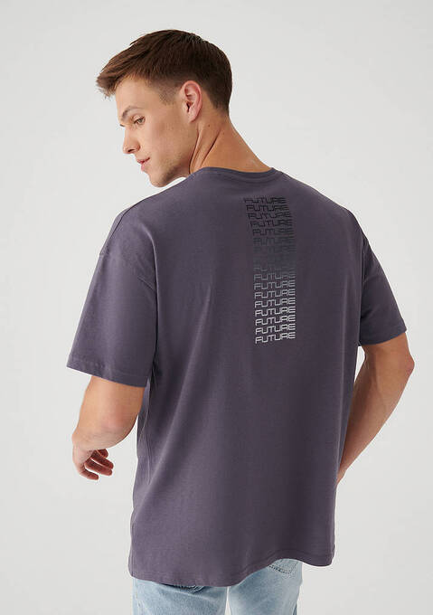 تی شرت آستین کوتاه مردانه ماوی