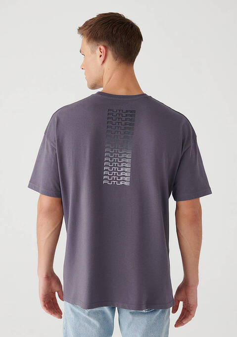 تی شرت آستین کوتاه مردانه ماوی