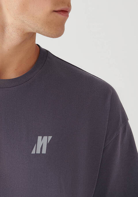 تی شرت آستین کوتاه مردانه ماوی