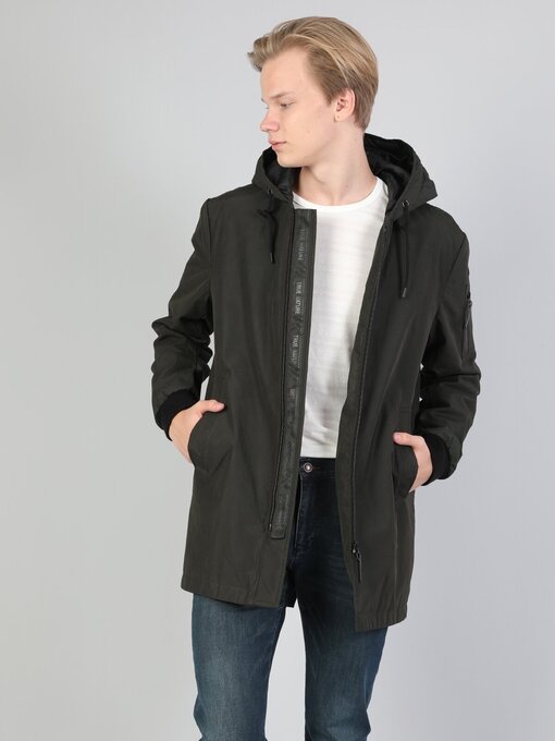 کاپشن چرم مردانه کولینز