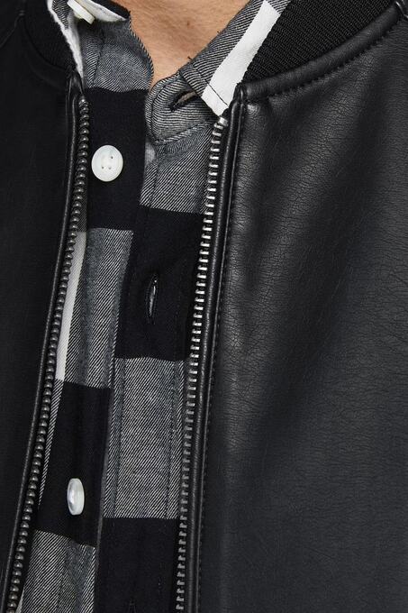 کاپشن چرم مردانه جک اند جونز