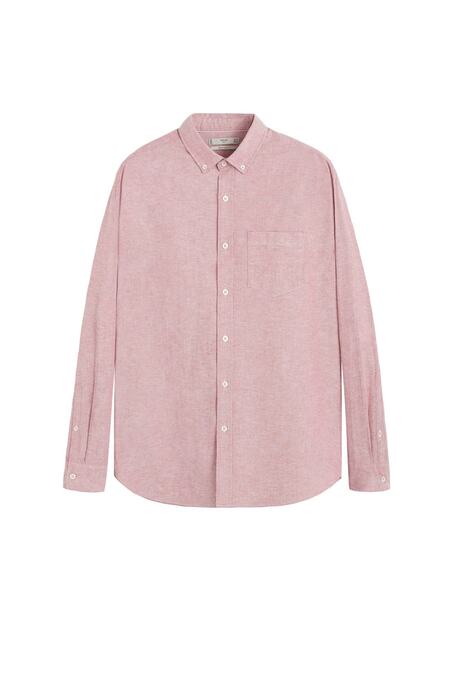 پیراهن آستین بلند مردانه منگو