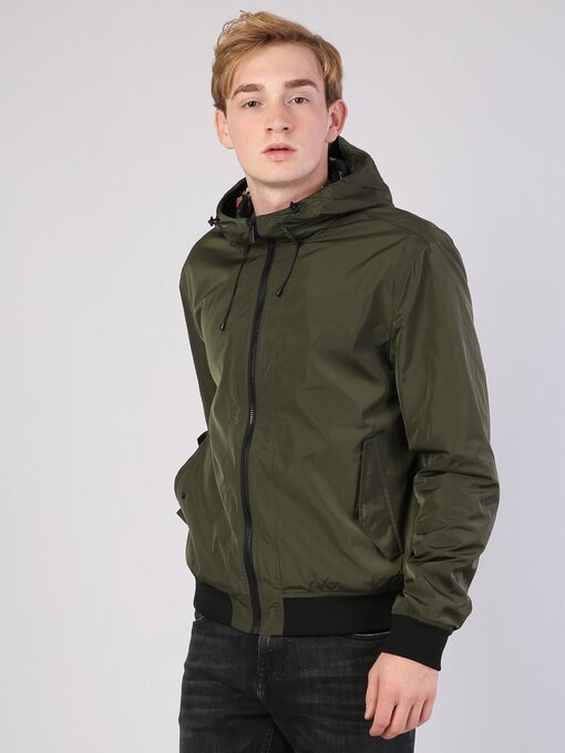 کاپشن چرم مردانه کولینز