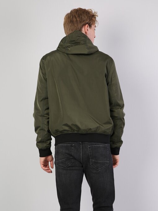 کاپشن چرم مردانه کولینز