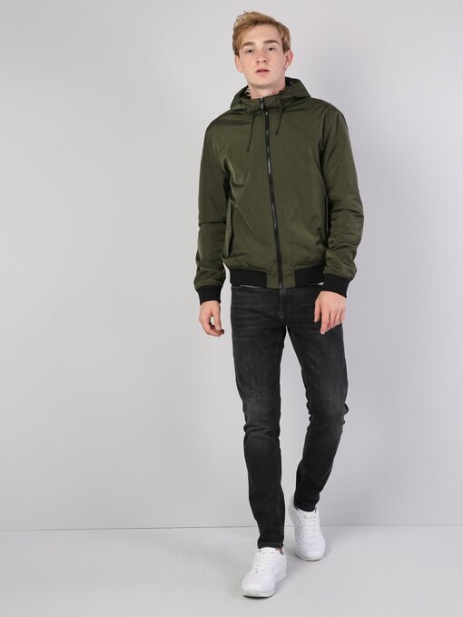 کاپشن چرم مردانه کولینز