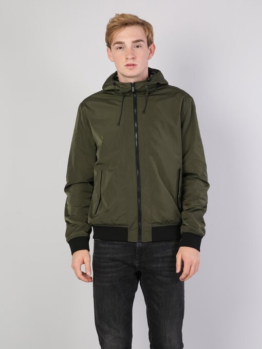 کاپشن چرم مردانه کولینز