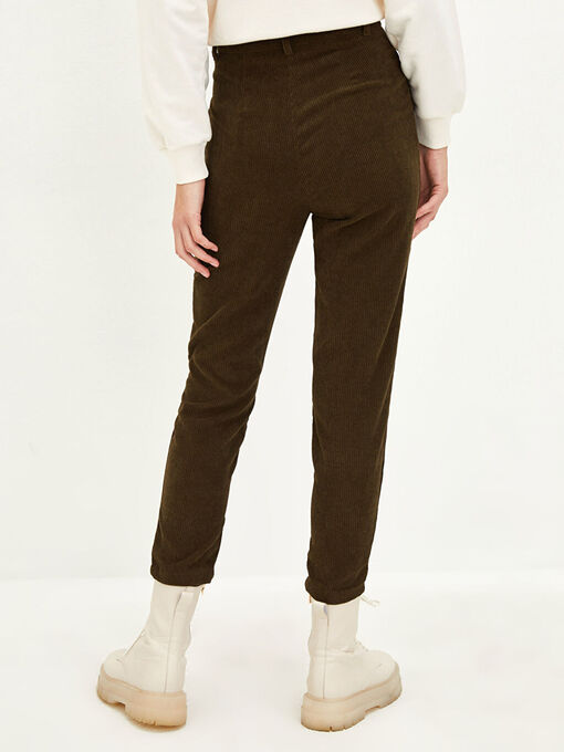 شلوار مخمل زنانه ال سی وایکیکی