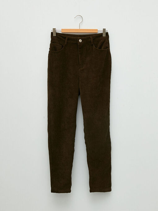 شلوار مخمل زنانه ال سی وایکیکی