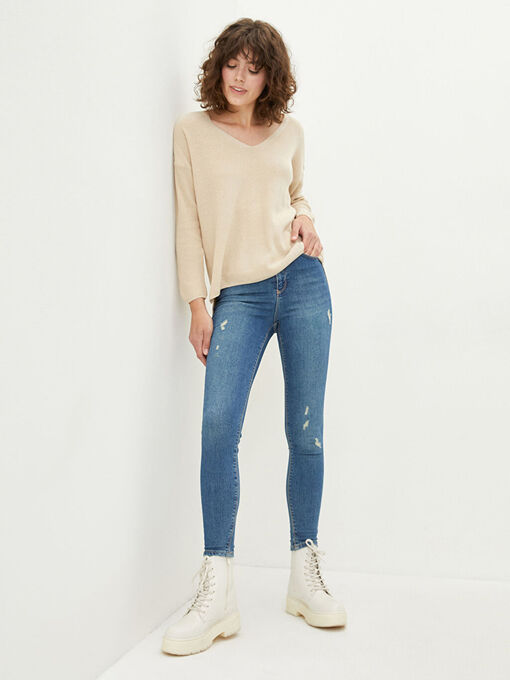 شلوار جین زنانه ال سی وایکیکی