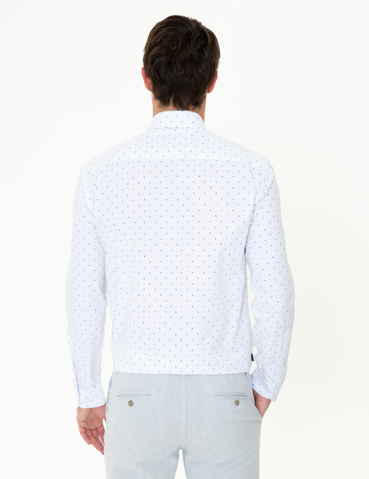 پیراهن آستین بلند مردانه پیر کاردین