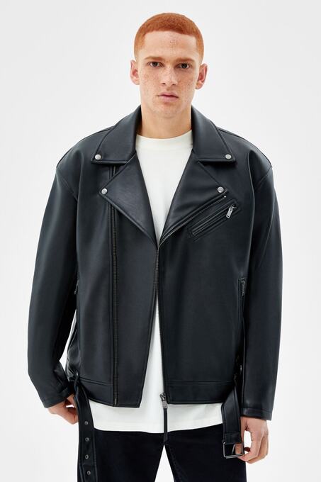 کاپشن چرم مردانه برشکا