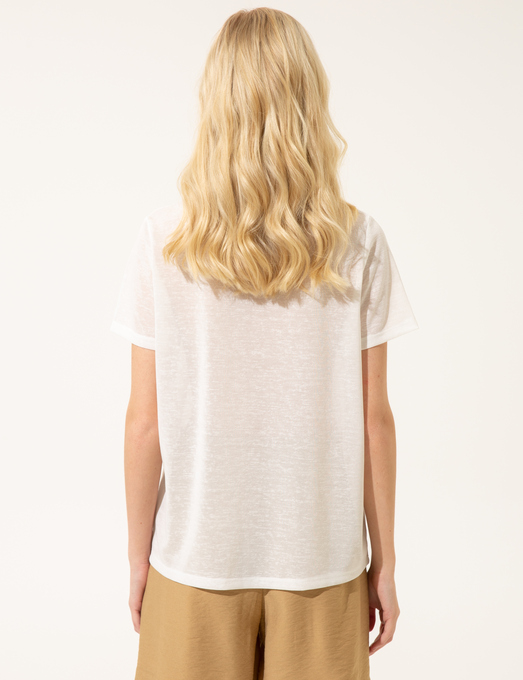 تی شرت آستین کوتاه زنانه پیر کاردین