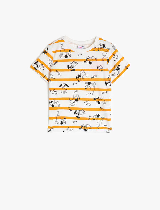 تی شرت آستین کوتاه بچه‌گانه کوتون