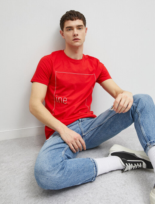 تی شرت آستین کوتاه مردانه کوتون