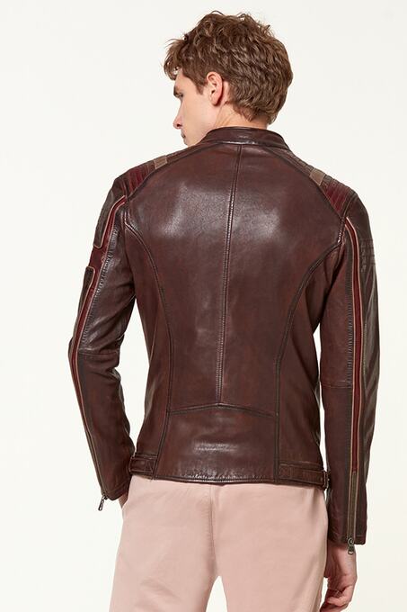 کاپشن چرم مردانه دری مد