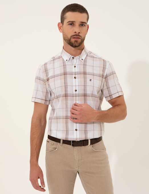 پیراهن آستین کوتاه مردانه پیر کاردین