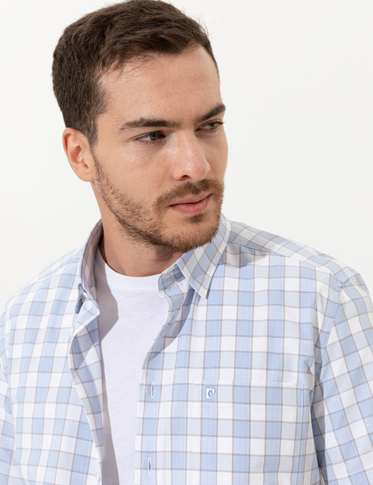 پیراهن آستین کوتاه مردانه پیر کاردین