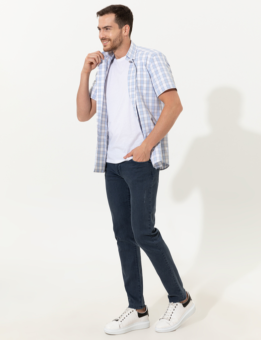 پیراهن آستین کوتاه مردانه پیر کاردین