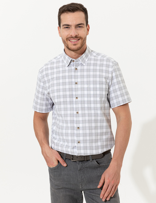 پیراهن آستین کوتاه مردانه پیر کاردین