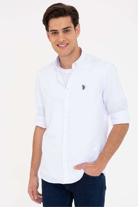 پیراهن آستین بلند مردانه یو اس پولو