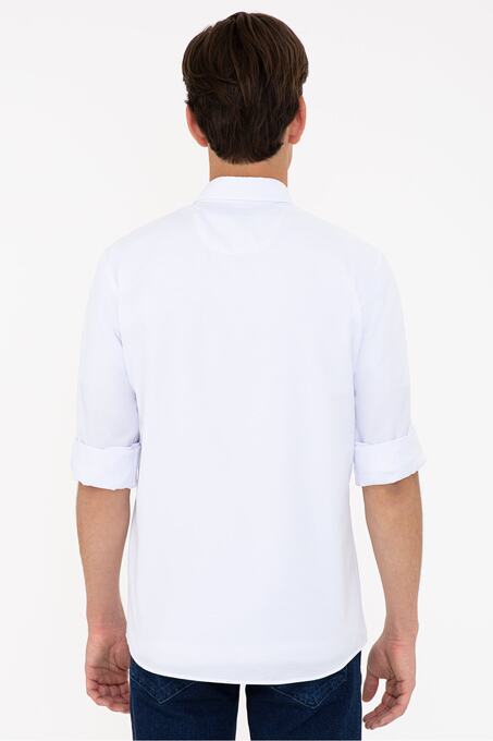 پیراهن آستین بلند مردانه یو اس پولو