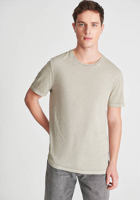 تی شرت آستین کوتاه مردانه ماوی